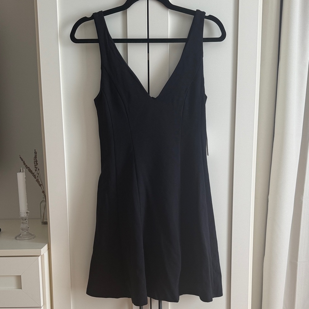 Anthropologie Black Mini Cocktail Dress